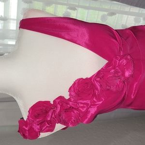 Hot Pink Cocktail Dress